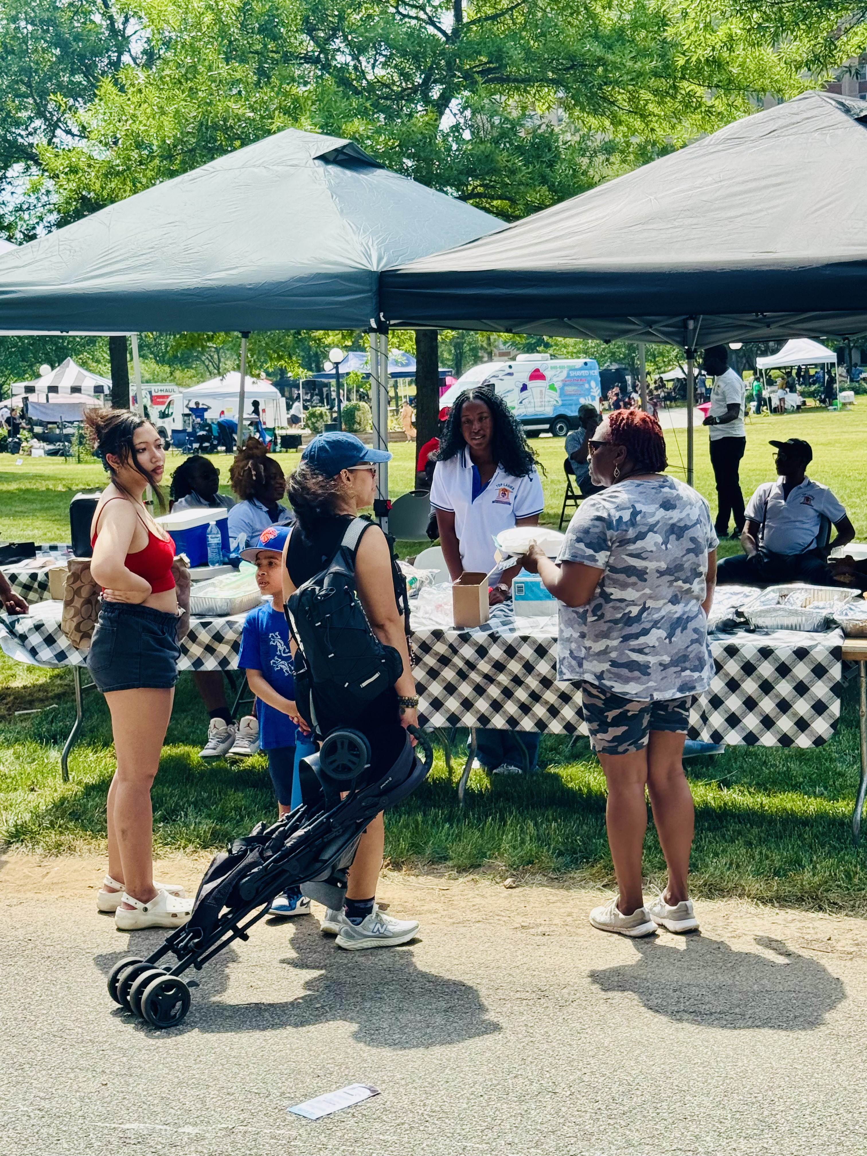 Welcoming families to the outreach